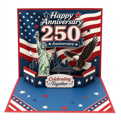 USA 250th Eagle Brooch Sets