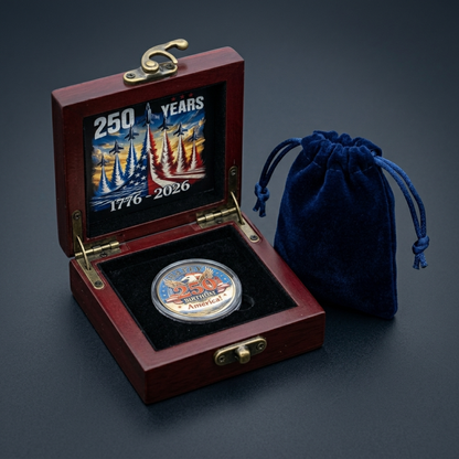 USA 250th Eagle Brooch Sets